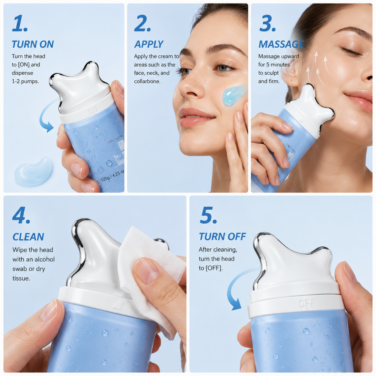 Haqora PDRN SculptGlow Gua Sha Cream