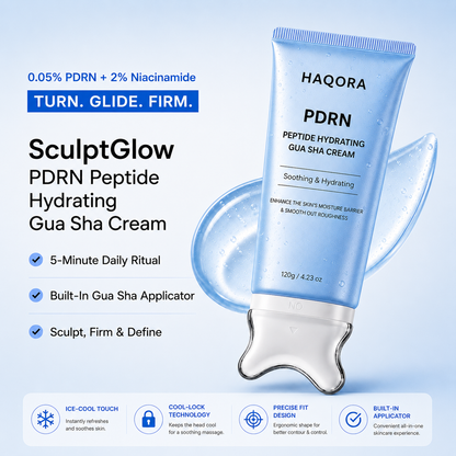 Haqora PDRN SculptGlow Gua Sha Cream